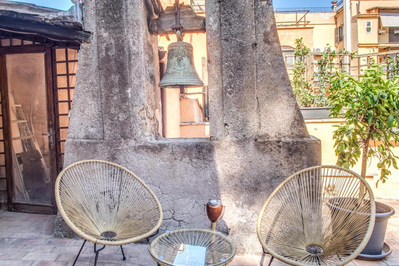 Apartment Sant'eligio Attic With Exclusive Terrace Campo Di Fiori Rom