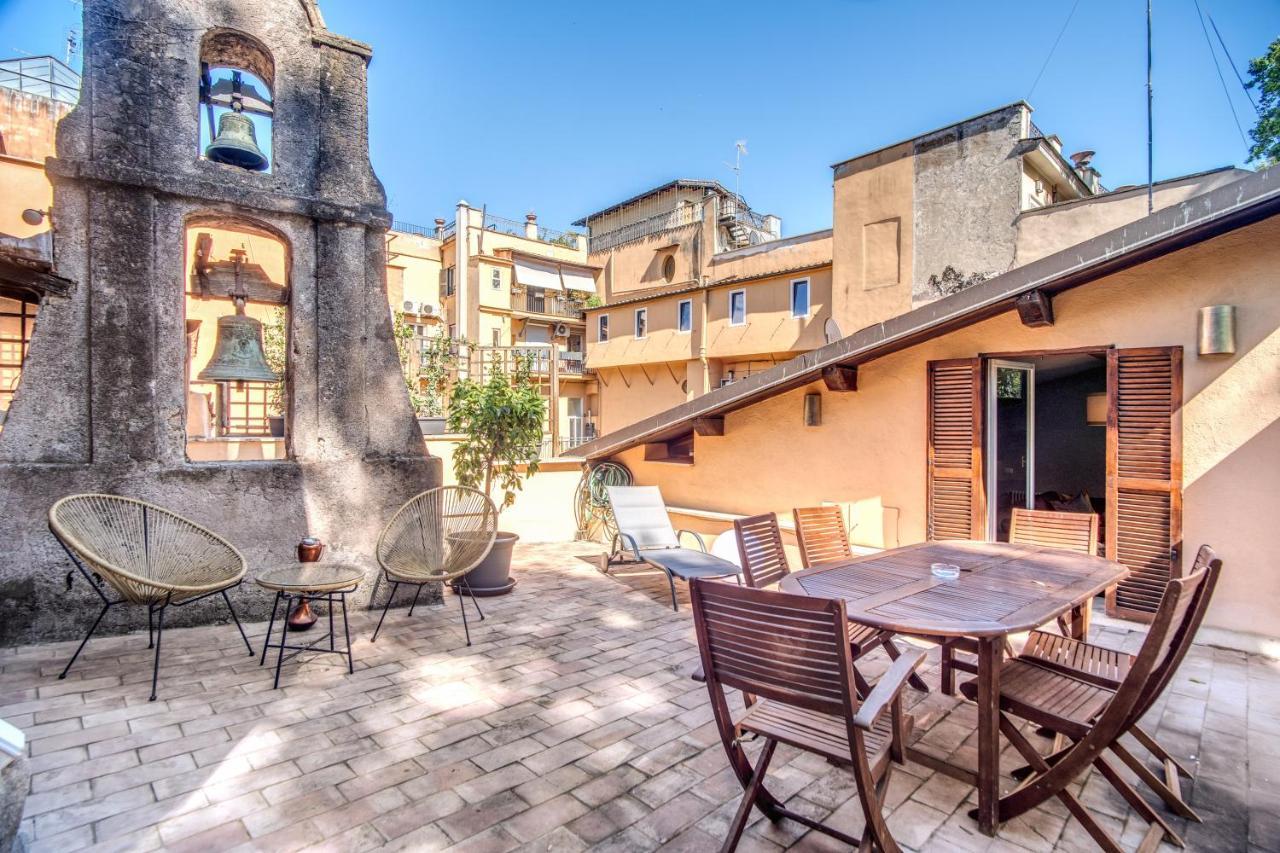 Apartment Sant'eligio Attic With Exclusive Terrace Campo Di Fiori Rom